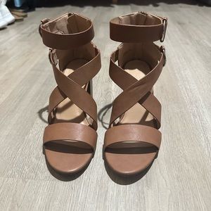Charlotte Russe Brown Heels